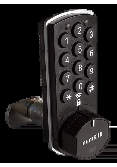 Minik10 Şifreli Standart Çekmece Ve Dolap Kilidi Gri