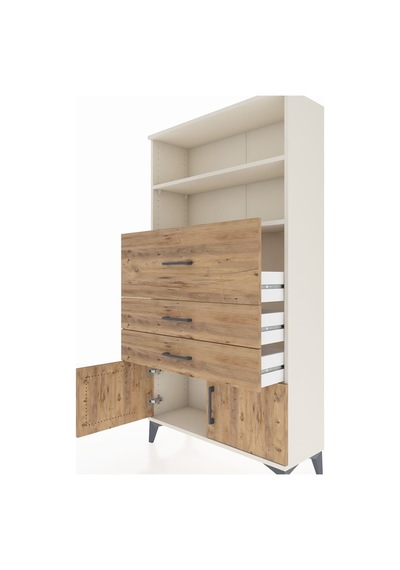 Arges Dolap 2 Raflı 3 Çekmeceli 2 Kapaklı 88x30x163 Aytaşı-çam Aytaşı Arges Dolap 2 Raflı 3 Çekmeceli 2 Kapaklı 88x30x163 Aytaşı-çam Aytaşı