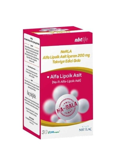 Nbt Life Narla Alfa Lipoik Asit 30   Kapsül
