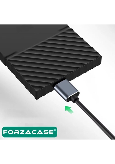 Forzacase FC884 Type-c To Micro B 3.0 Şarj Data Kablosu