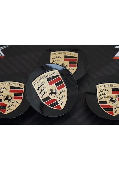 Porsche Jant Göbeği Kapak Seti 65Mm