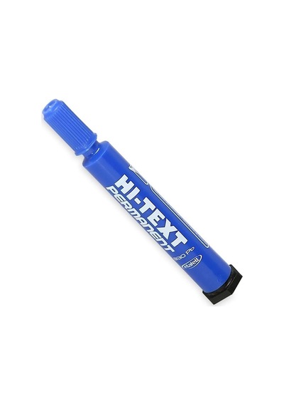 Permanent Kesik Uçlu Mavi 12'li 830pc