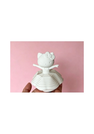 Dancing Hello Kitty Fidget Oyuncak, Spiral Fidget
