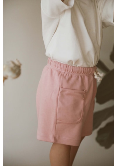 Pembe Basic Cepli Çocuk Şort Pembe