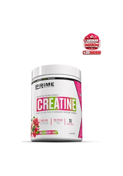 Prime Nutrition Creatine 420 Gram Watermelon Candy Karpuz