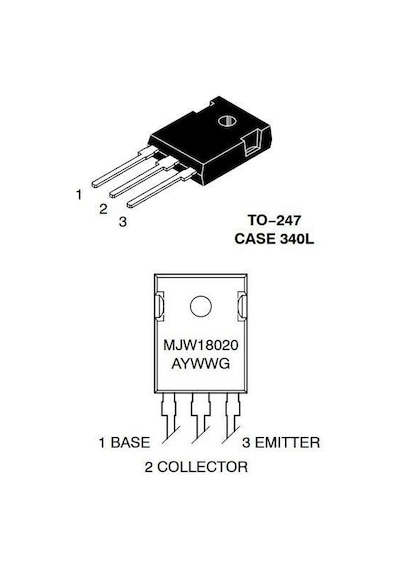 Mjw18020 - To247 Npn Transistor