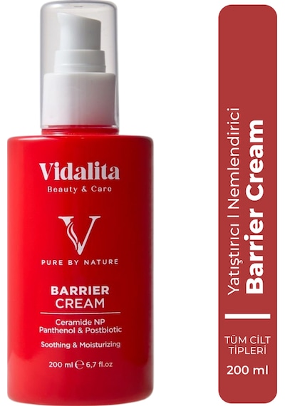 Vidalita Beauty & Care Barrier Onarıcı ve Nemlendirici Vücut Kremi 200 ML