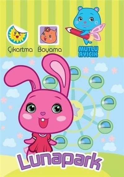 Mutlu Ayıcık Lunapark Boyama Kitabı- Koloni Çocuk Yayınları
