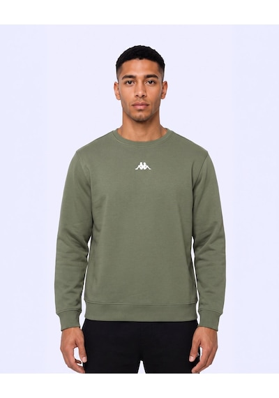 Kappa Carlo Erkek Haki Regular Sweatshirt