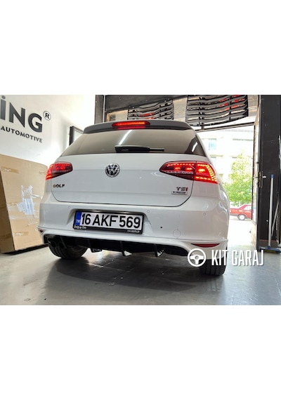 Kit Garaj Universal Volkswagen Golf 7 Oettinger Arka Ek Plastik Boyasız