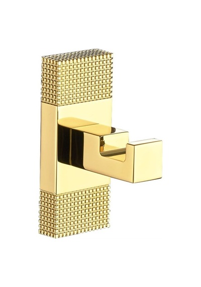 Fontana Tekli Bornoz Askılık Altın Fc-60201 Gümüş