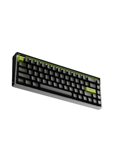 Made68 Ultra+ Green Light %65 Ttc Purple Heart Kom Manyetik Sw 8k He Hotswap Rgb İngilizce Klavye