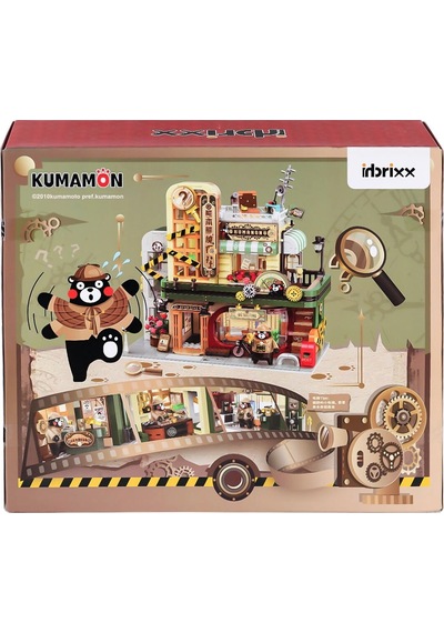 P880035 Panlos Brick - Kumamon Dekektiflik Ofisi 1286 Parça Yapım Seti