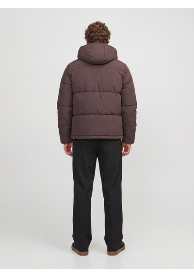 Jack & Jones Erkek Ayarlanabilir Bagcikli Kapüsonlu Puffer Ceket - Galaxy - 12303930 Java