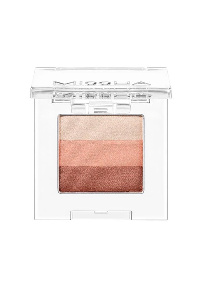 Yumuşak Dokulu, Dökülme Yapmayan 3 Renkli Göz Farı Triple Shadow No.6 Marsala Red Diğer