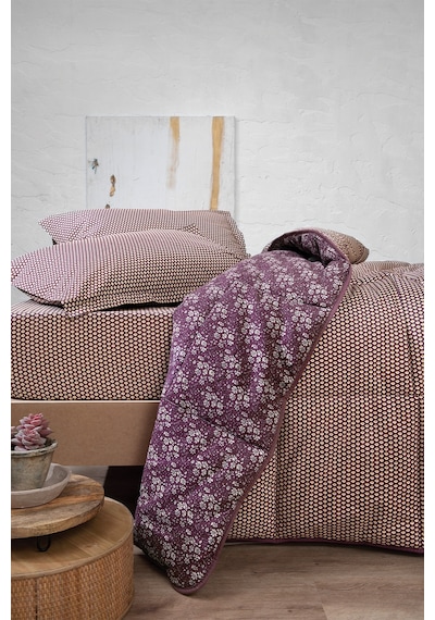 Yataş Bedding Mix&Match Thalia Tek Kişilik Yorgan - Mürdüm