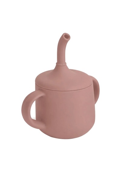 Babyjem Silikon Pipetli Bardak Mocha