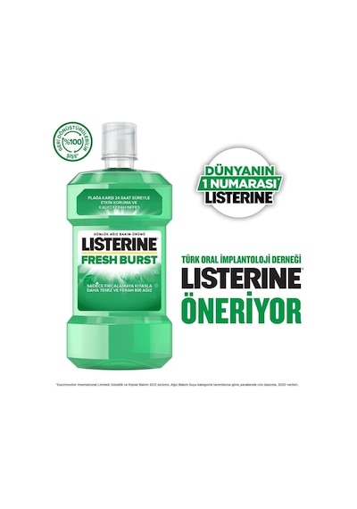 Listerine Fresh Burst Ağız Bakım Suyu 500 ML