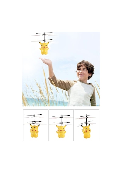 Ars Shopping Pokemon Pikachu Drone Oyuncak Uçan Pikaçu Hareket Sensörlü Işıklı Oyuncak