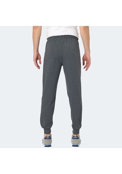 Slazenger NEAL KTN Erkek Fermuar Cepli Koyu Gri Eşofman Altı