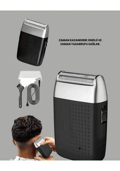 Sıfır Saç Ve Sakal Kesme Makinesi Kolay Temizlik, Güçlü Motor