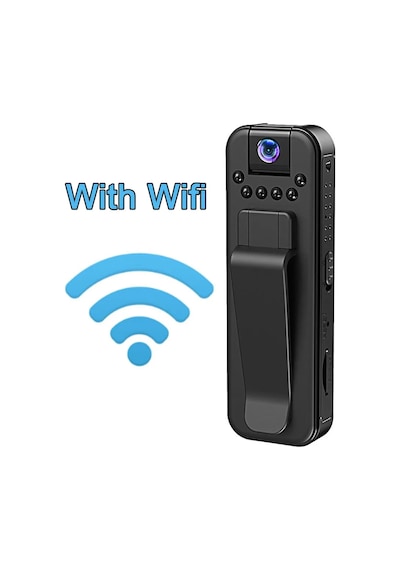 Wifi İle 1080p Vücut Mini Kamera Taşınabilir Küçük Dijital Video Kaydedici With Wifi Camera Only Camera With Wifi Camera