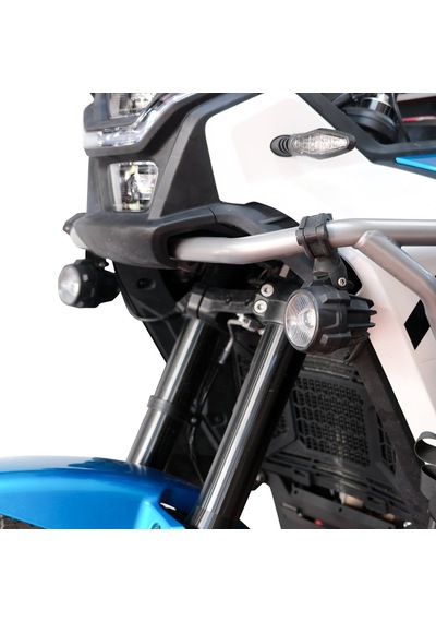 Gp Kompozit Sfr002 Medium Universal Çakarsız Motosiklet Sis Farı Seti Siyah