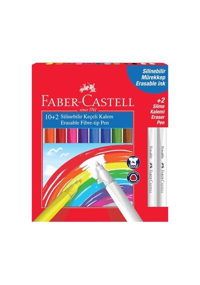 Faber Keçeli Kalem Silinebilir 12r 000004