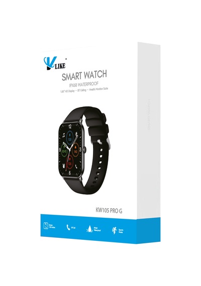 Vlike KW105 Pro G Amoled Ekranlı Akıllı Saat (İthalatçı Garantili)