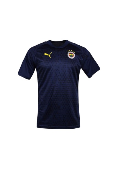 Puma Fenerbahçe A Takım Futbolcu Lacivert Antrenman Çocuk T-shirt Ve Şort Takımı Lacivert