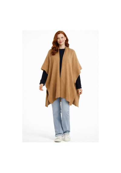 Neden Tekstil Kadın Triko Camel Omuz Şalı