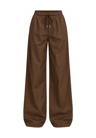 Laluvia Kahverengi Bomber Saten Pantolon - 2y9663 - 51229