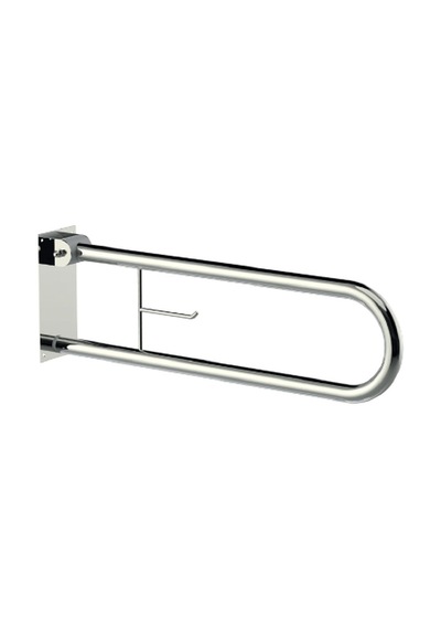 Maxiflow Mafsallı Wc Kağıt Çengelli Tutunma Barı 72Cm Krom