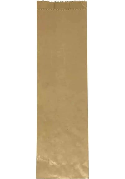 Kraft Baget Dürüm Şemua Kese Kağıdı 5 KG 1300'lü 8 x 28 CM
