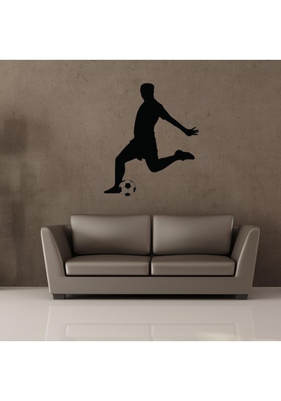 Sporcu Folyo Sticker Derstve46120 80cm Uzunluk Siyah