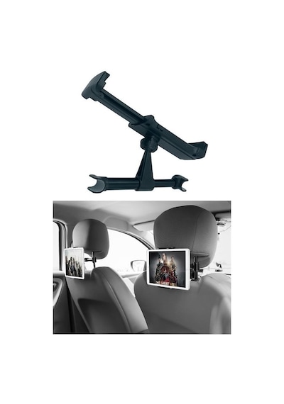 M M Oto Koltuk Arkası Telefon Tablet Tutucu Ayarlanabilir 360 Derece Dönebilen Pratik Stand