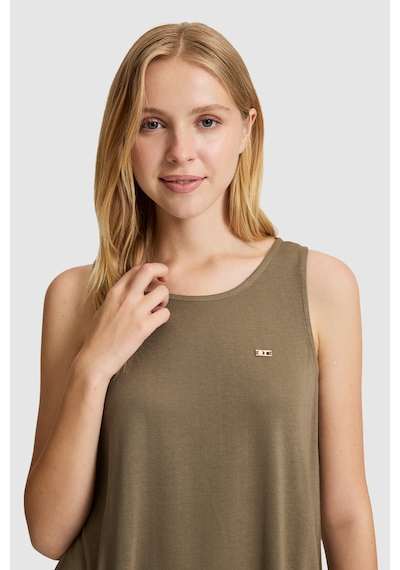 U.S. Polo Assn. U.s. Polo Assn. Kadın Haki Tişört Basic 50323548-vr027