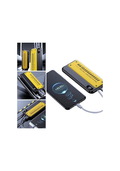 Buffer 10000 Mah Hızlı Şarj Özellikli Aynı Anda 4 Cihazı Şarj Edebilen Powerbank