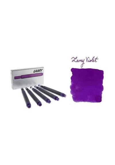 Lamy T10 Mürekkep Kartuşu 5 Li Kutu Mor