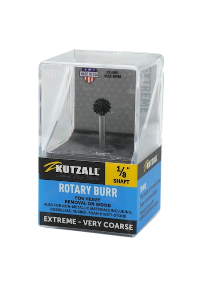 KUTZALL Extreme SX-14-EC Yuvarlak Top Törpü Ekstra Kalın Diş 3.1 mm Sap