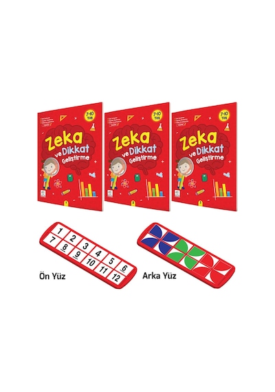 7-10 Yaş Zeka ve Dikkat Geliştirme Seti