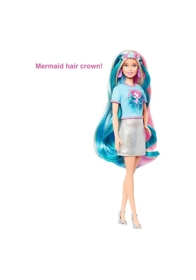 Barbie Rengarenk Saçlar Bebeği Ghn03 Ghn04