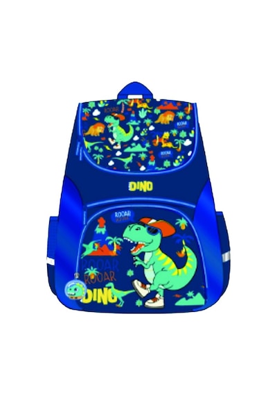 Dream Vest Orman Dinosoru Büyük Okul Çantası Çok Renkli