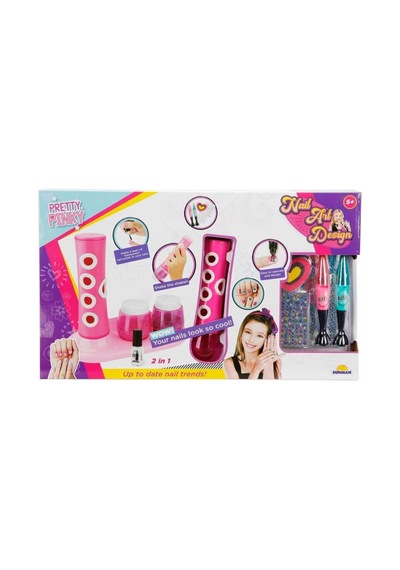 3847 Pretty Pinky 2in1 Tırnak Tasarım Seti -