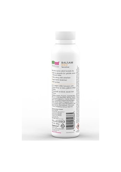 Sebamed Deodorant Aerosol 150 Ml Balsam - Sensitive/hassas 37737775