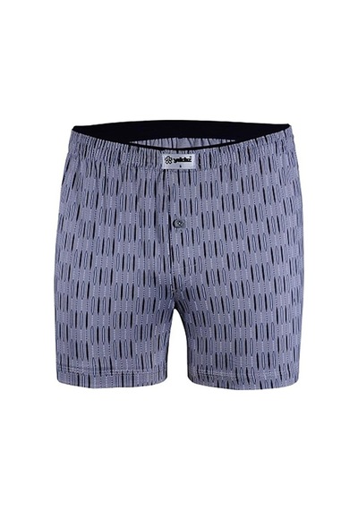 6 Adet Yıldız Erkek Taşma Lastik Desenli Penye Boxer Short 43