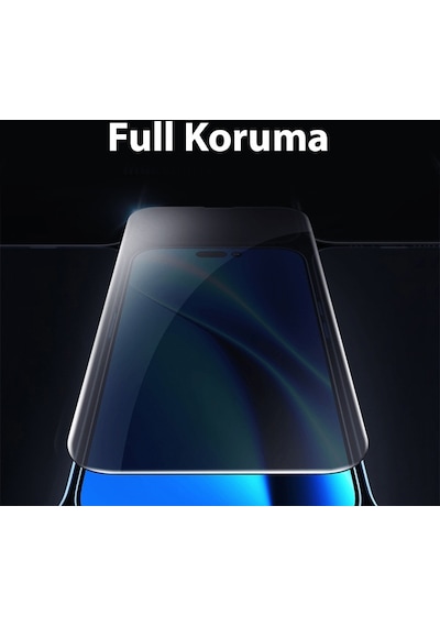 Baseus Apple iPhone 15 Pro Max Uyumlu Privacy Hayalet Full Cam Ekran Koruyucu