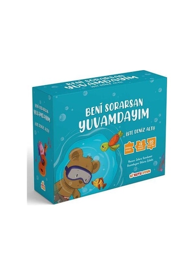 Beni Sorarsan Yuvamdayım - İşte Deniz Altı - Kitap Ve Yapboz ...