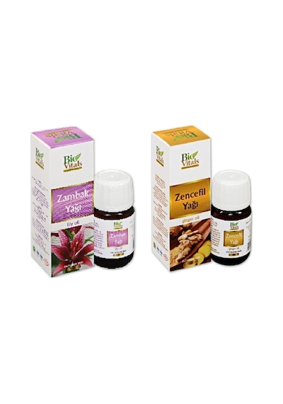 Zambak Ve Zencefil-aromatik Masaj Cilt Bakım Yağ Seti