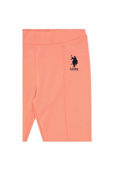 U.s. Polo Assn. Kız Çocuk Somon Tayt 50296923-vr047 Somon